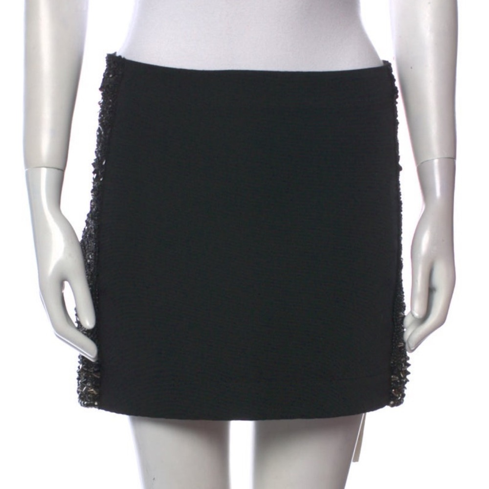 All Saints embellished sequin mini skirt